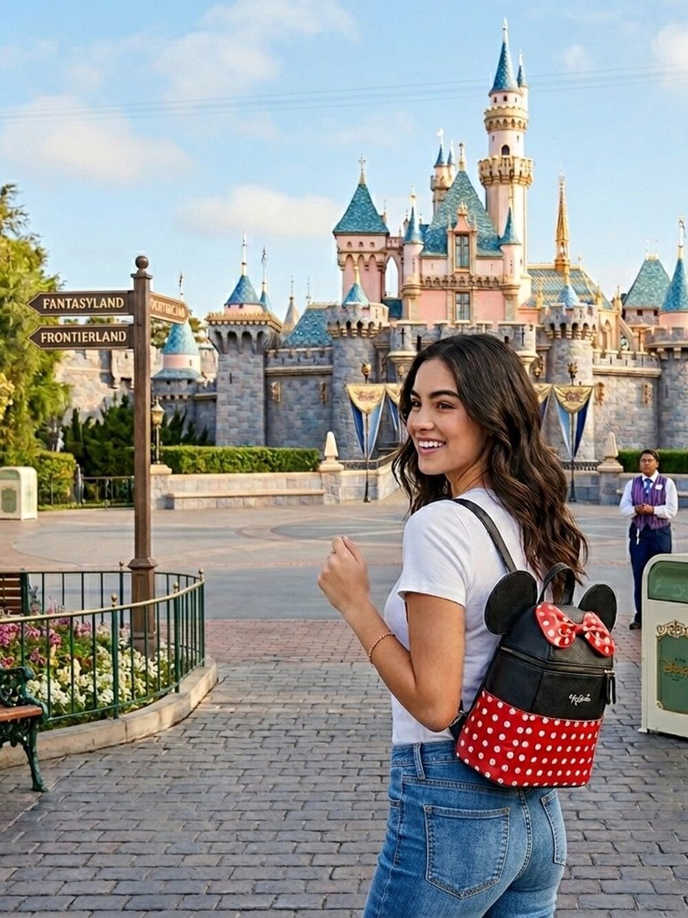 Disney Minnie Mouse Polka Dot Mini Backpack by Danielle Nicole